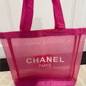 Pink Tote Bag